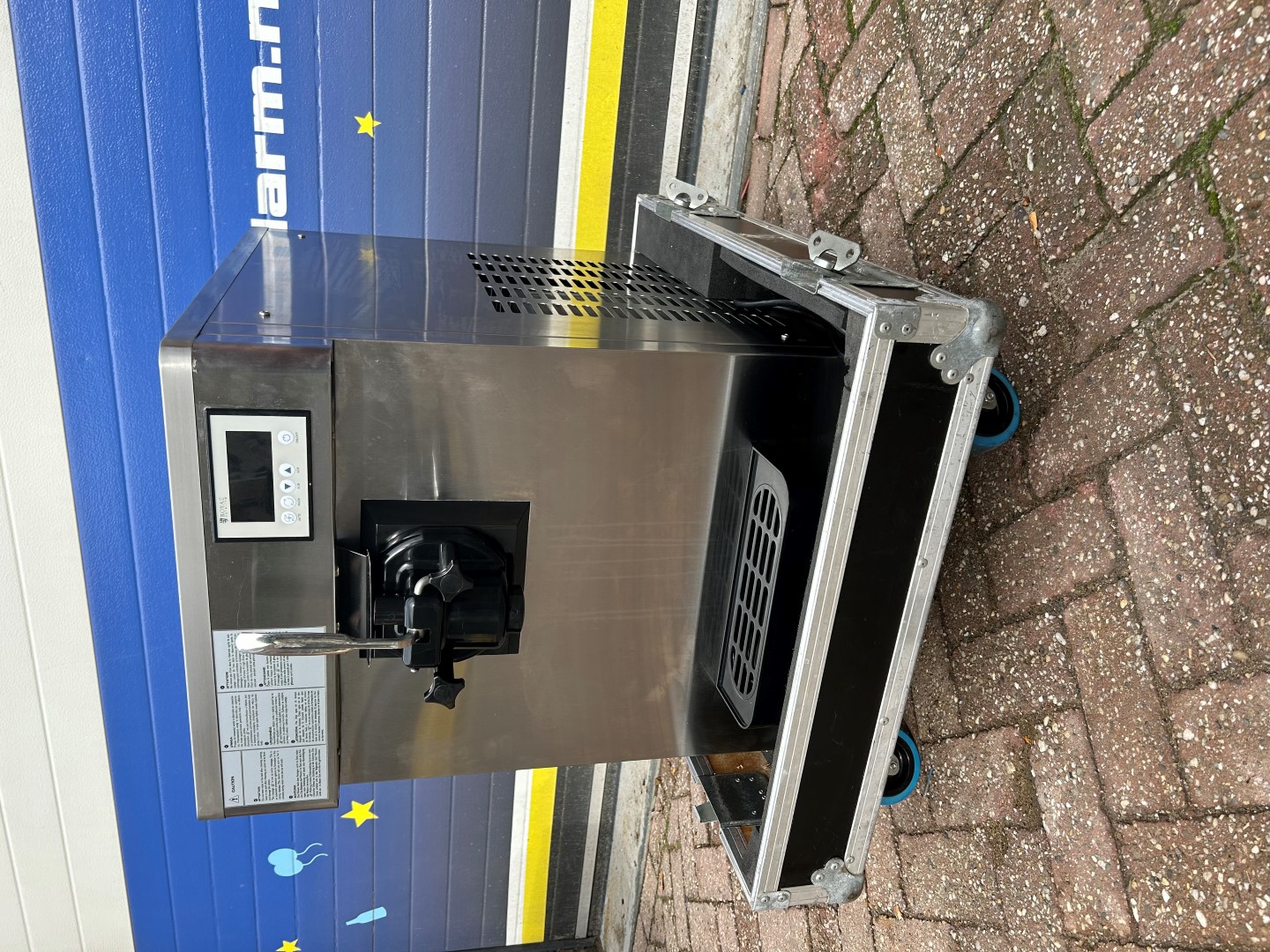 Softijsmachine chroom