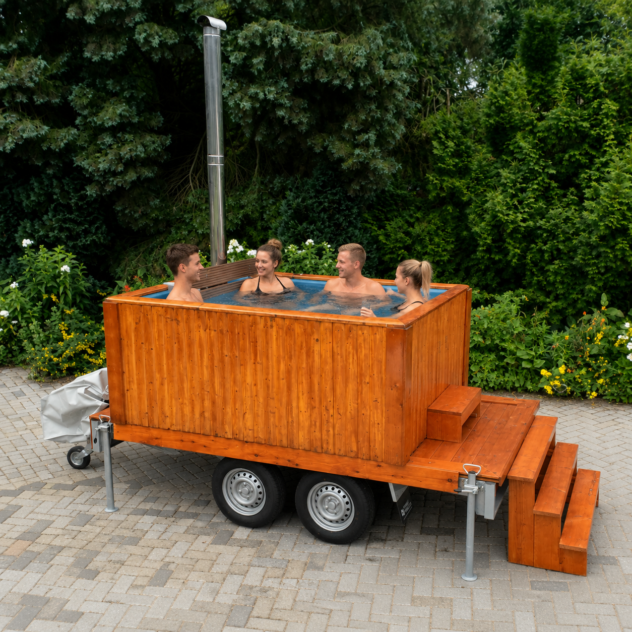 Hottub stookhout